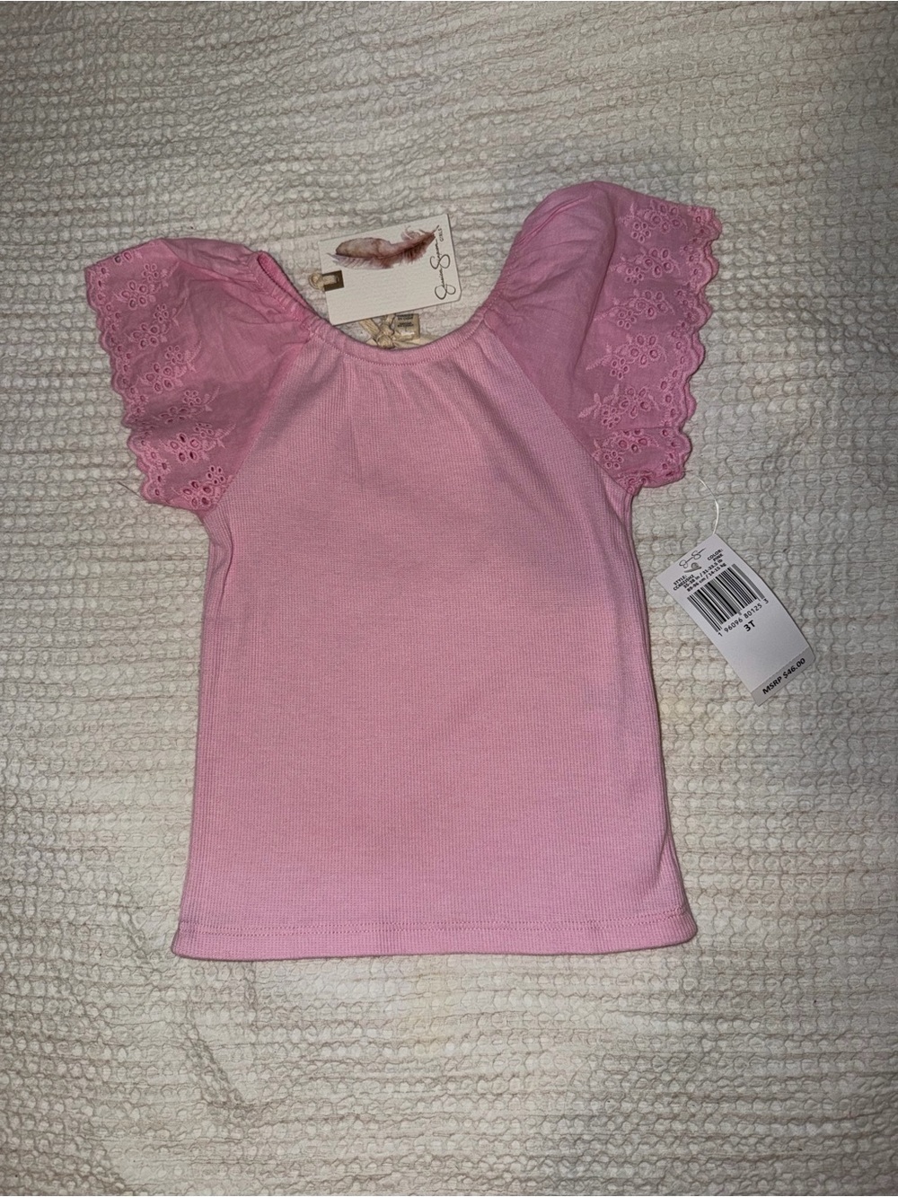 Toddler Girl Flutter Sleeve Top